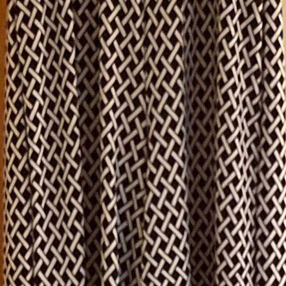 Jumpsuit small black and white geometric woven pattern - Picture 9 of 9